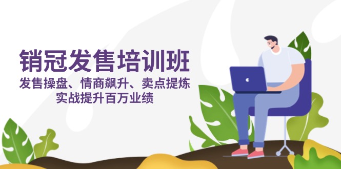 销冠 发售培训班：发售 操盘+情商 飙升+卖点 提炼，实战提升百万业绩-68资源