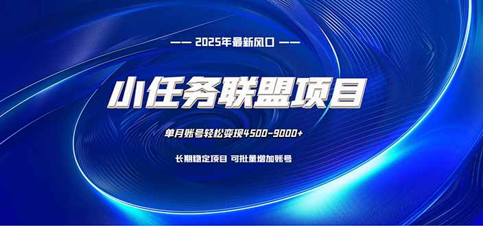 小任务联盟项目：一台电脑每天只需10分钟，轻松简单稳定-68资源
