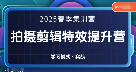 2025春季拍剪全能集训营，拍摄剪辑特效提升营-68资源