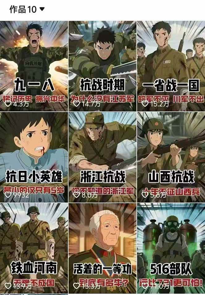 图片[2]-动漫历史类视频制作全流程，学文案撰写、分镜提示词，掌握动漫图生成+抠图配音剪辑-68资源