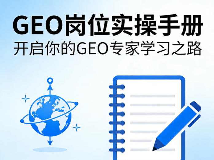GEO岗位实操手册，开启你的GE0专家学习之路-68资源