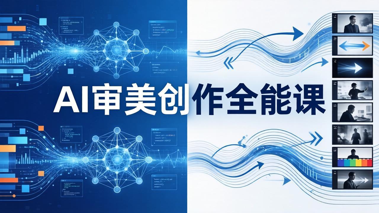 AI审美创作全能课：MJ+Seedance+模型训练+影视分镜+编剧，一站式掌握AI艺术创作-68资源