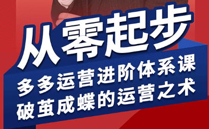 海神·拼多多运营进阶系统课(更新9月)-68资源