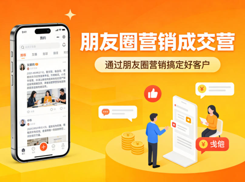 朋友圈营销成交营，通过朋友圈营销来搞定好客户-68资源