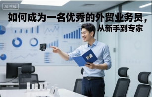 如何成为一名优秀的外贸业务员，从新手到专家-68资源