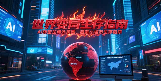 付费文章《世界变局生存指南，AI转型加海外突围，破解小城市生存陷阱》-68资源