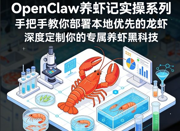 OpenClaw养虾记实操系列，手把手教你部署本地优先的龙虾，深度定制你的专属养虾黑科技-68资源