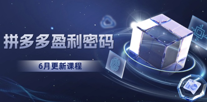 拼多多盈利密码：从烧钱推广到印钞模型，底层逻辑重构指南(6月更新-68资源