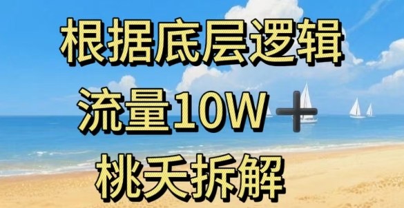 据底层逻辑，流量10W+，以安全知识科普为例-68资源