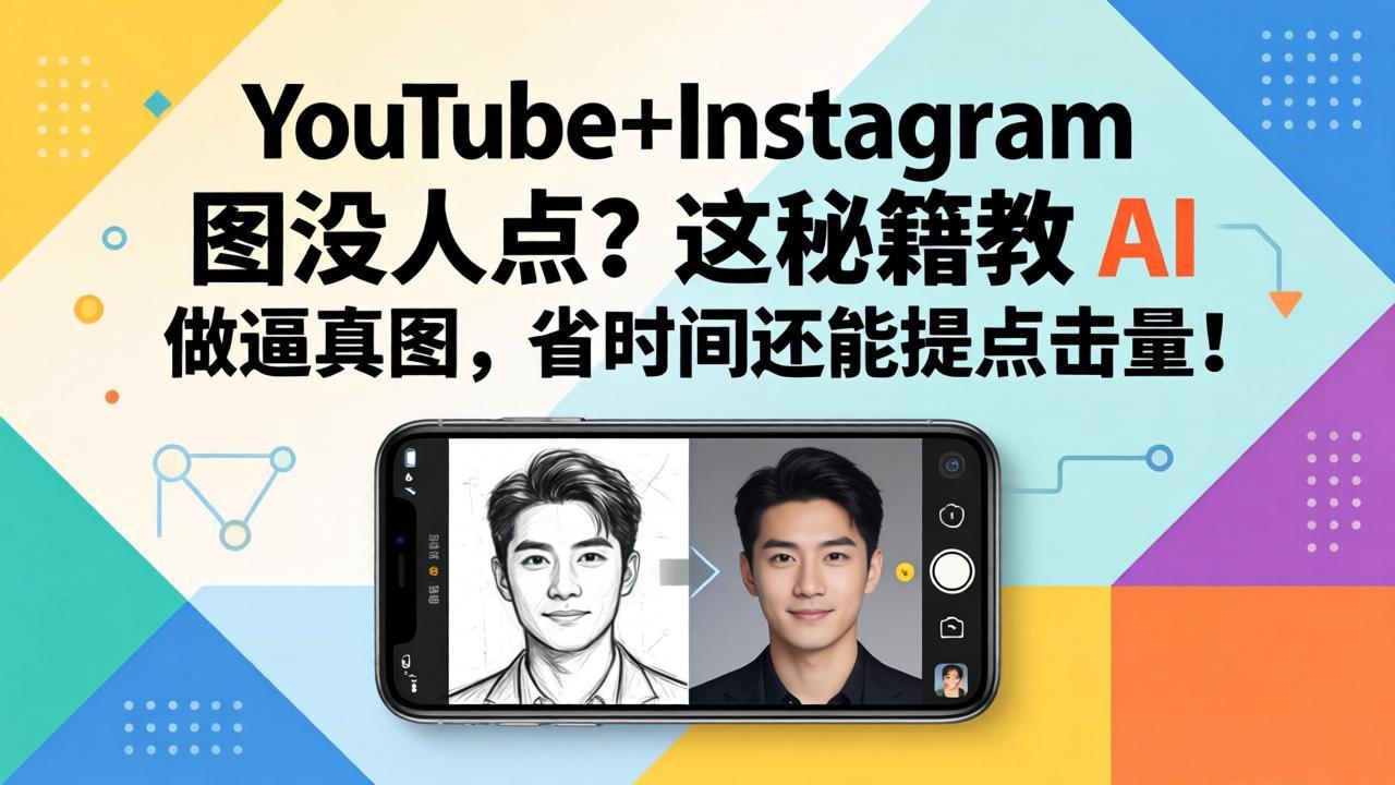 YouTube+Instagram图没人点？这秘籍教 AI 做逼真图，省时间还能提点击量-68资源