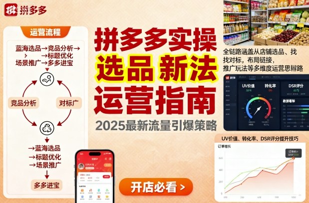 王校长9月12拼多多实操新玩法，全链路涵盖从店铺选品、找对标，布局链接，推广玩法等多维度运营思路(更新)-68资源