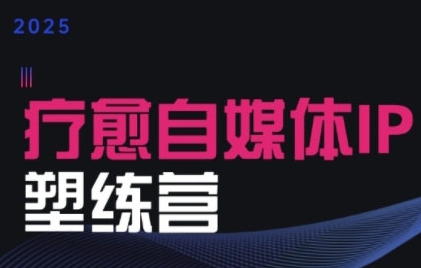 2025治愈自媒体IP训练营，专为疗愈领域从业者打造-68资源