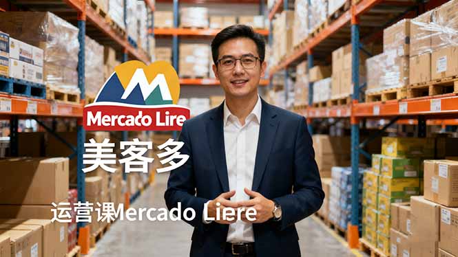 2025美客多Mercado Libre运营课：账号注册/产品上传/促销活动/自发货模式-68资源