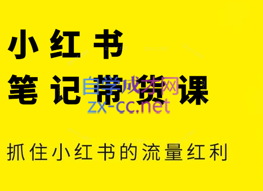 张宾·小红书笔记带货课(更新6月)-68资源