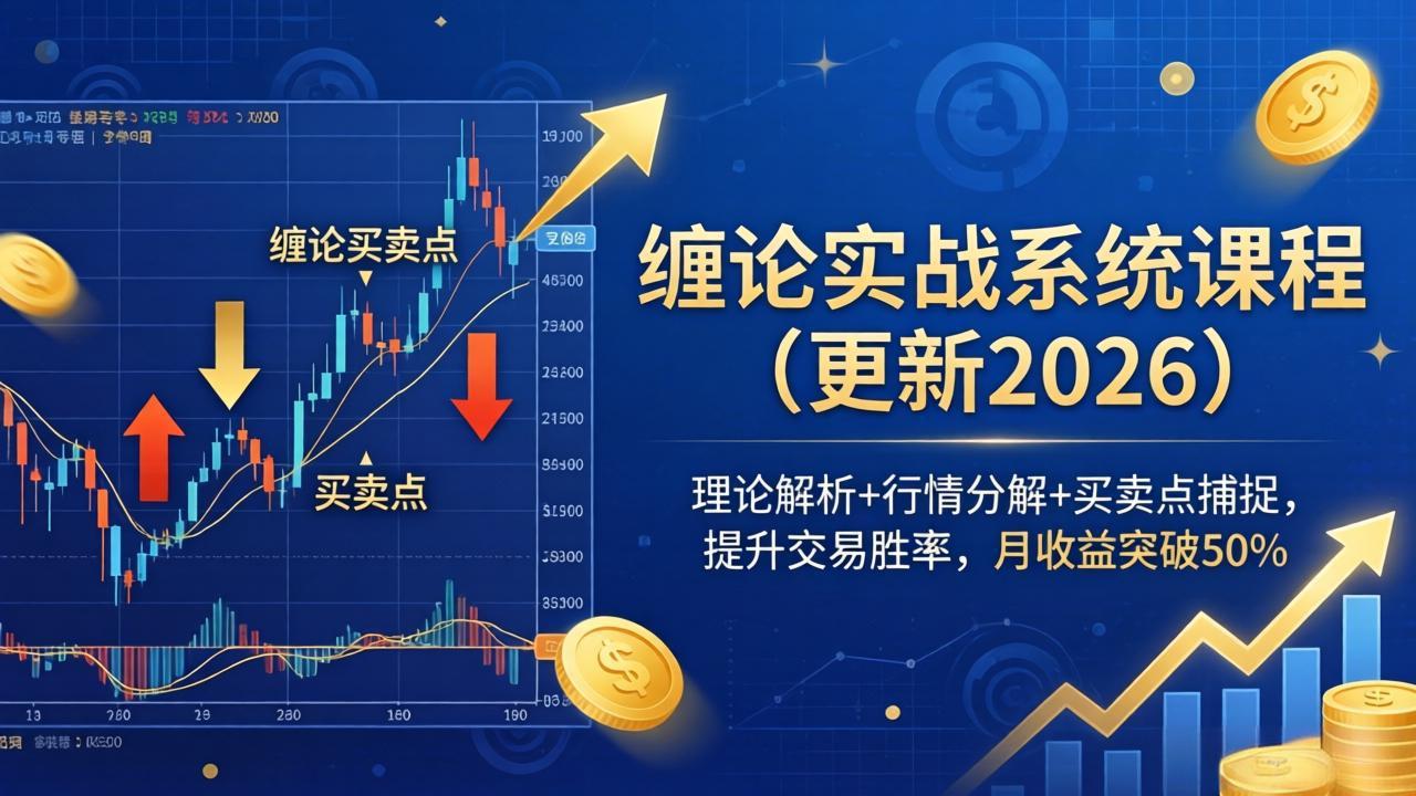 缠论实战系统课程(更新26年4月-68资源