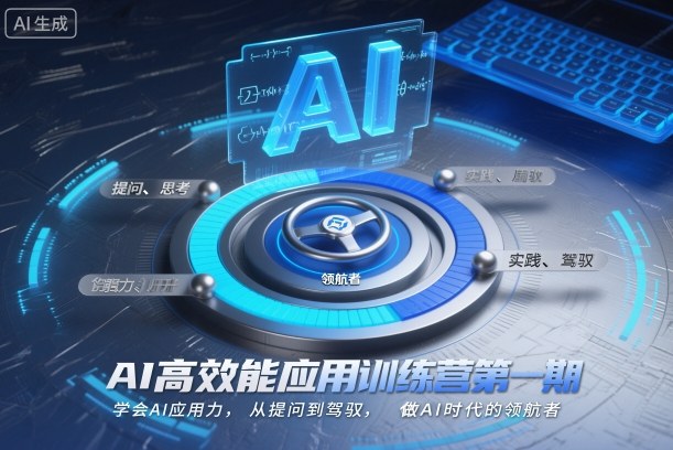 AI高效能应用训练营第一期，学会AI应用力，从提问到驾驭，做AI时代的领航者-68资源