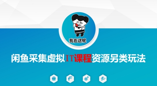 闲鱼采集虚拟IT课程资源另类玩法，干货满满-68资源