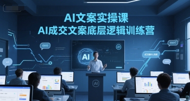 AI文案实操课，AI成交文案底层逻辑训练营-68资源